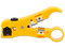 Pinza Ponchadora Enson, Con Navaja de Corte, Para Cables Coaxial, RJ-11, Color Amarillo.