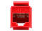 Conector Modular Jack RJ-45 Enson EPRO-JACK5E-RD, Posición Vertical, Cat5e, Compatible con placas Enson EPRO-FP.