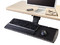 Base Ajustable para Soporte de Teclado Kensington K60718USF, para instalación bajo el escritorio, con Sistema SmartFit.