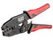 Pinza Ponchadora para Terminales con Aislamiento en Cable de Cobre Sólido y Trenzado de 10-22 AWG.