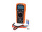 Multímetro Digital Selección Manual Rango 600V CAT III con Alerta LED en Cables de Prueba.