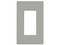 Placa de Pared LUTRON CW-1-GR, 1 espacio, Para Atenuador, Switch o Control Remoto. Color Gris.