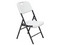 Silla plegable MODAMOB ZL-D53. Color Blanco.