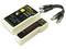 Probador de cables Saxxon G288, prueba RJ-45, BNC, RJ-11.