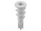 Taquete Tablaroca PerforaThor TPD Thorsman 1301-01100, Caja con 100 Piezas y Resistente al Impacto. Color Blanco.