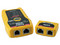 Probador de Cables de Red y Datos Klein Tools, RJ-11, RJ-12 y RJ-45 con Transmisor Remoto, Color Amarillo.