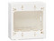 Caja de pared Tripplite N080-SMB2-WH, instalación en superficie. Color Blanco.