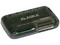 Lector de Memorias Externo Alaska 6 en 1, Lee y Graba en Memorias Flash, USB 2. Color Transparente Oscuro