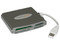 Combo Concentrador Perfect Choice de 3 Puertos USB 2.0 y Lector de Tarjetas 18 en 1