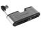 Lector de Memorias Externo Perfect Choice 40 en 1, Lee y Graba en Memorias Flash, USB 2.0. Color Negro/Plateado 