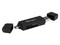 Lector Grabador USB 3.0 USB-C Tipo C y USB-A de Tarjetas de Memoria Flash SD Micro SD, Alimentado por USB