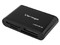 Lector de Memorias Externo Vorago 11 en 1, Lee y Graba en Memorias Flash, USB 2.0. Color Negro