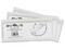 Kit de Limpieza Evolis A5070 para Tarjetas Adhesivas Laminador. Color Blanco.
