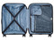 Set de 3 Maletas Rígidas Delsey Paris Binalong 00310198600, De 20, 24 y 28 Pulgadas. Color Negro.