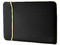 Funda HP Sleeve reversible color Negro y Dorado, para laptop de hasta 14