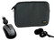 Kit Netbook Perfect Choice Incluye  funda,  mini mouse y audífonos color negro