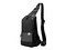 Mochila cruzada Vorago CB-300, Impermeable, Color Negro.