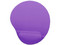 Mouse Pad Brobotix 500074M con reposa muñecas de gel, Color Morado.