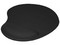 Mouse Pad Brobotix 500074N con reposa muñecas de gel de 23 x 20 cm. Color Negro.