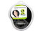 Mouse Pad Brobotix 500074N con reposa muñecas de gel de 23 x 20 cm. Color Negro.