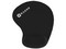 Mouse Pad NACEB NA-549 con reposa muñecas de gel. Color Negro.