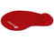 Mouse Pad NACEB NA-549R con reposa muñecas de gel. Color Rojo.
