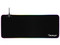 Mouse Pad Gamer Ocelot OMPXL01 RGB de 35 x 80 cm. Color Negro.