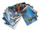 Paquete de 15 Mouse Pad de PVC, Diseños Varios