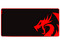 Mouse Pad Gamer Redragon KUNLUN-L de 88 x 42 cm. Color Negro/Rojo.