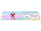 MousePad XPG FrontLine Extreme Saga 07 XL, 900 x 400 mm, Color Blanco.