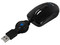 Mini Mouse Acteck AM-320 Óptico, retráctil USB. Color negro
