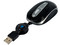 Mini Mouse Acteck AM-220re Óptico, retráctil USB. Color negro