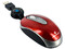 Mini Mouse Acteck AM-220re Óptico, retráctil USB. Color rojo