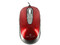 Mini Mouse Acteck AM-220re Óptico, retráctil USB. Color rojo