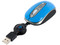 Mini Mouse Acteck AM-220re Óptico, retráctil USB. Color azul