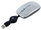 Mouse Retráctil Acteck Slim Traveller Óptico, USB. Color Plateado