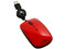 Mouse Acteck AM-420 Óptico, retráctil USB. Color rojo  