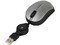 Mini Mouse Acteck AM-400 Óptico, retráctil USB. Color gris.