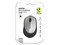 Mouse Óptico Inalámbrico BRobotix, hasta 1000 dpi, Receptor USB. Color Gris/Negro.