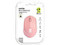 Mouse Óptico Inalámbrico BRobotix, hasta 1000 dpi, Receptor USB. Color Rosa.