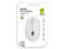Mouse Óptico Inalámbrico BRobotix, hasta 1000 dpi, Receptor USB. Color Blanco.