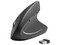 Mouse Inalámbrico Vertical BRobotix, hasta 1,600 dpi, 6 botones, Receptor USB. Color Negro.