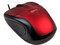 Mouse Easy Line Óptico, USB, Color Rojo.