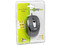 Mouse Óptico Alámbrico Easy Line, USB. Color Negro/Gris.