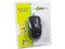 Mouse Óptico Easy Line, hasta 1000 dpi, USB. Color Negro.