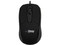 Mouse Óptico Easy Line, hasta 1000 dpi, USB. Color Negro.