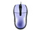 Ultra Mini Mouse General Electric, Óptico, cable retráctil USB. Color Morado