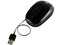 Mouse Óptico General Electric con Cable USB Retráctil Oculto