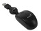 Mini Mouse Genius Micro Traveler Óptico, retráctil USB. Color Negro