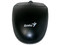 Mouse Genius, 2 botones y scroll, PS/2, Color Negro